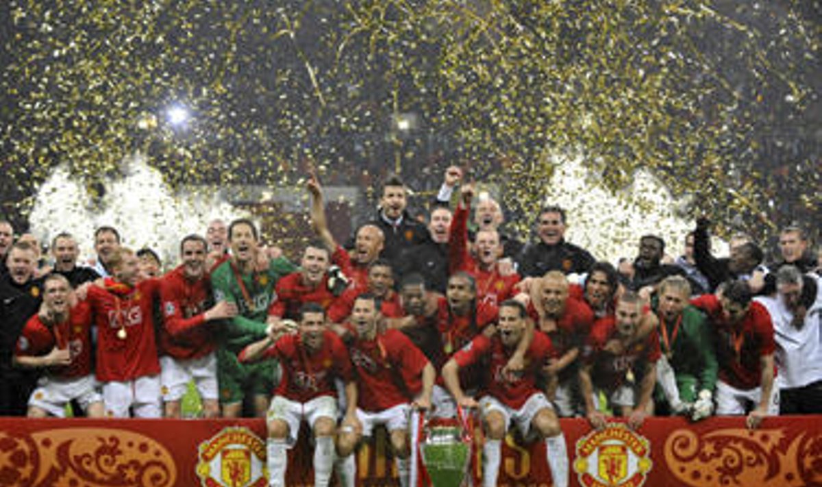 "Manchester United" - Čempionų lygos nugalėtojai