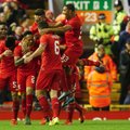 Anglijoje – pirma J. Kloppo vadovaujamo „Liverpool“ pergalė ir „Man United“ fiasko