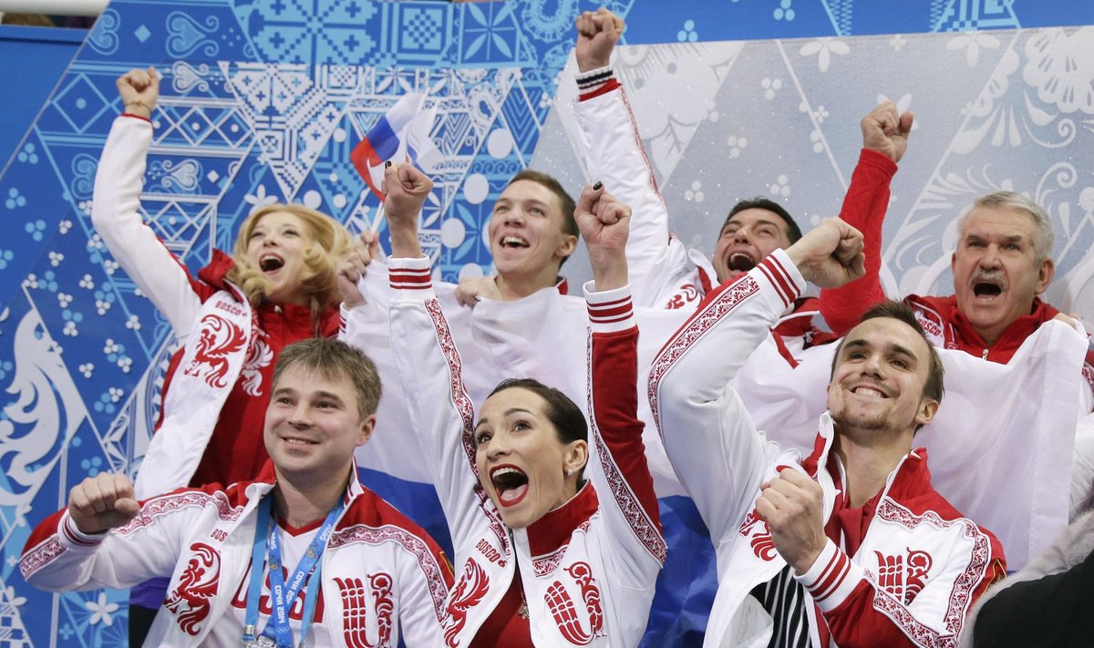 Rusijos komandinio dailiojo čiuožimo komanda
