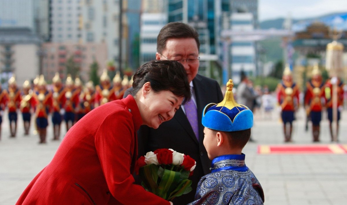 Pietų Korėjos prezidentė Park Geun-hye