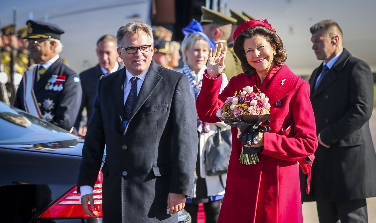 Į Lietuvą atvyko Švedijos karališkoji pora