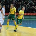 Salės futbole lietuviai kietesni net už anglus