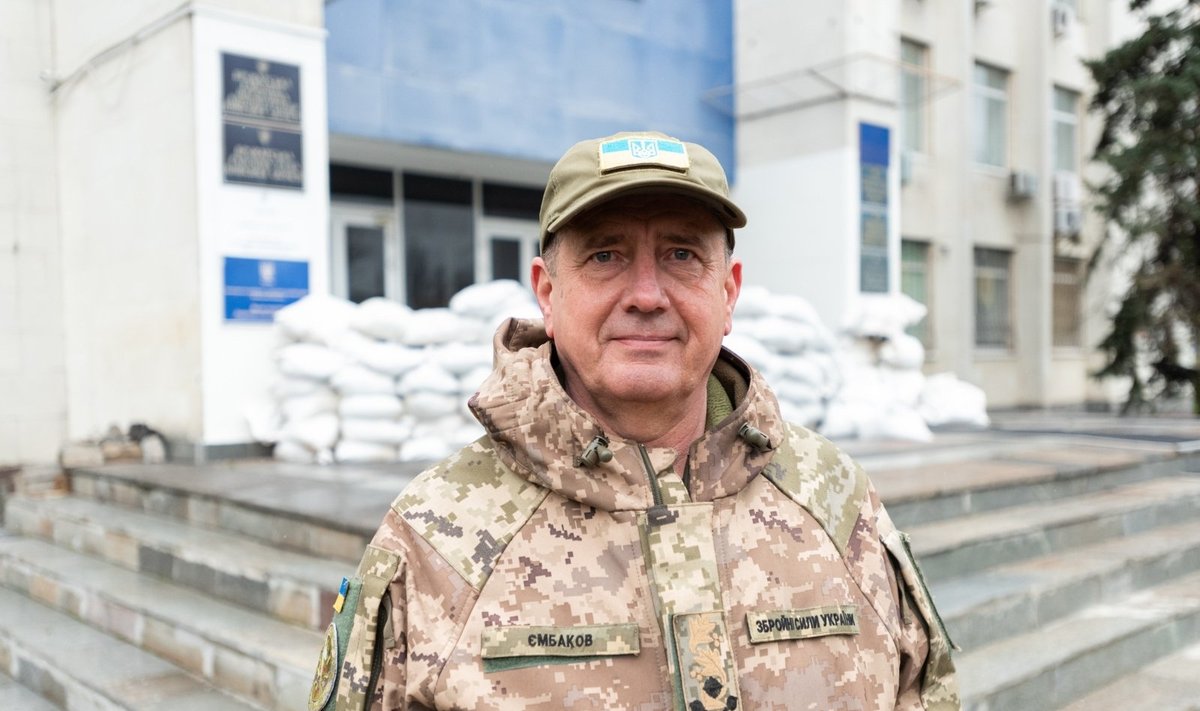 Brigados generolas Valerijus Jembakovas Brovaruose