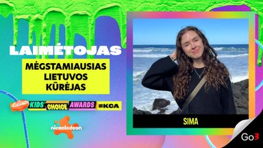 Keliautojai Simai iš Lietuvos – prestižinis „Nickelodeon Kids’ Choice Awards 2024“ apdovanojimas