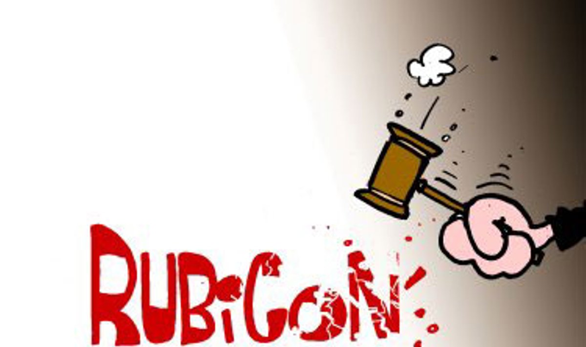 "Rubicon group"- karikatūra