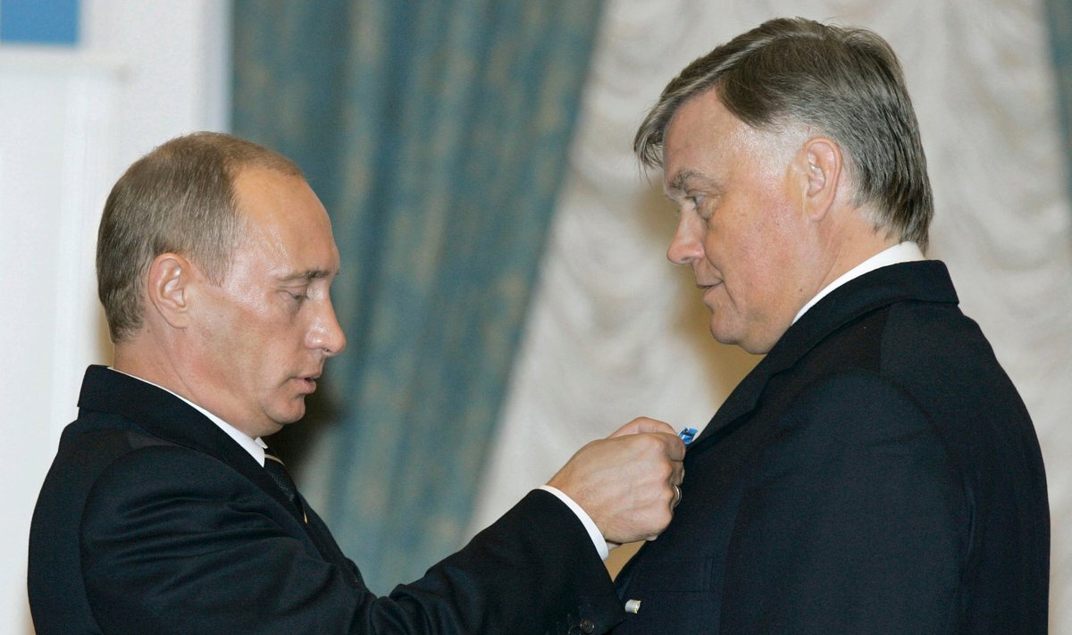 Vladimiras Jakuninas, Vladimiras Putinas
