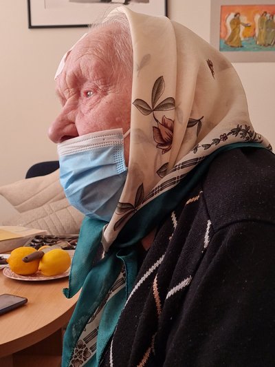 Lietuvoje nuo koronaviruso paskiepyta 102 metų Elena Braziulienė