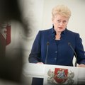 Nuvylė D. Grybauskaitę