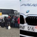 Magistralėje A1 Vilnius - Kaunas į avariją pateko maršrutinis autobusas, susidarė mašinų spūstis