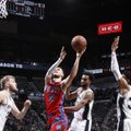 Sugrįžimą į NBA Sirvydis pažymėjo taikliu tritaškiu ir naudingu žaidimu aikštėje