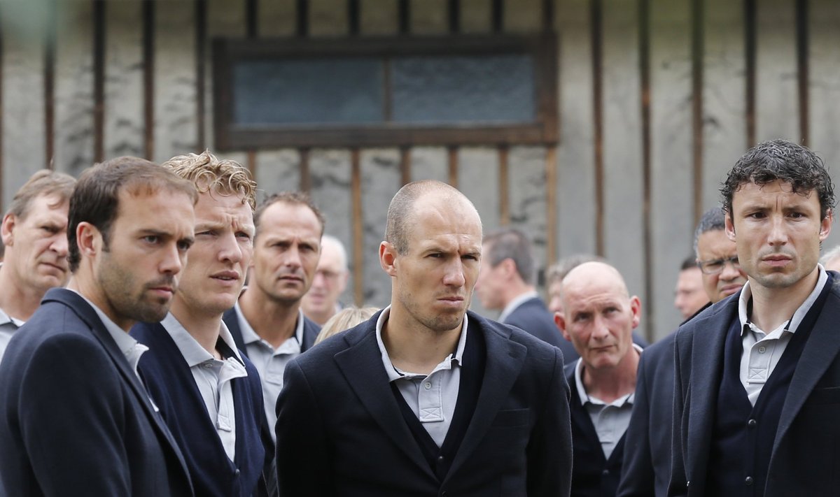 Nyderlandų futbolininkai apsilankė Aušvice