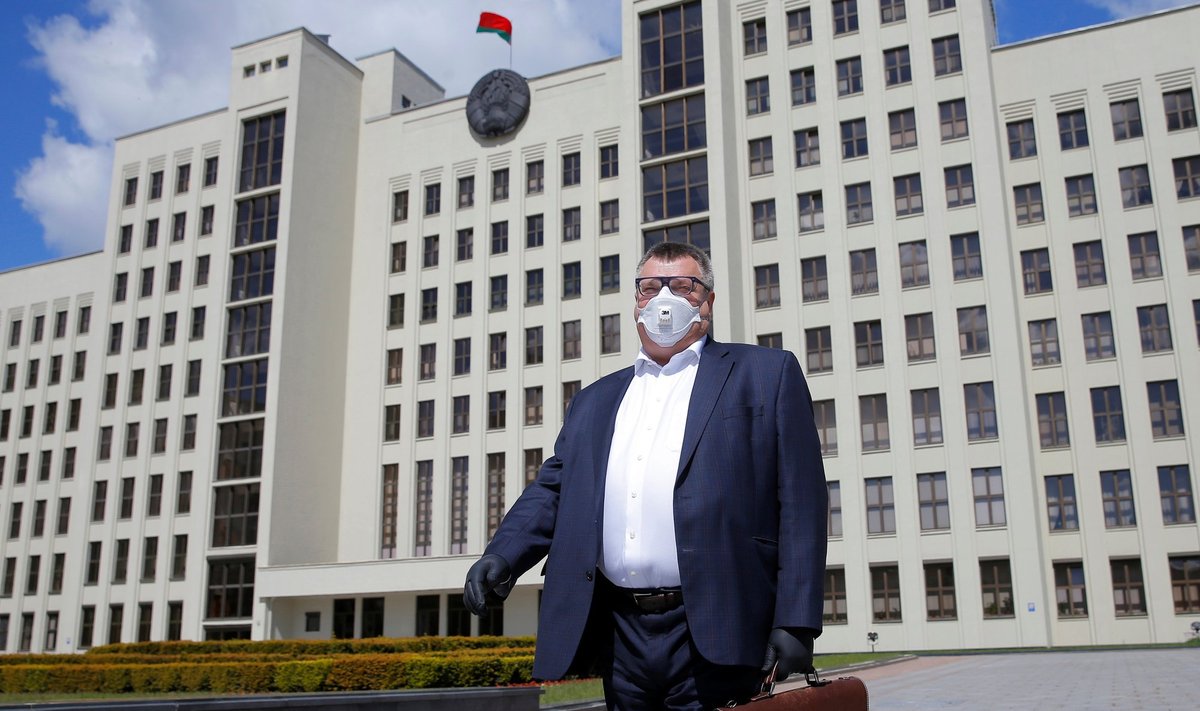 Viktoras Babariko užsiregistravo kandidatu į Baltarusijos prezidentus