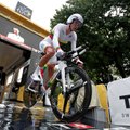 Dviratininkas I. Konovalovas „Tour de France“ lenktynių pirmame etape – 46-as