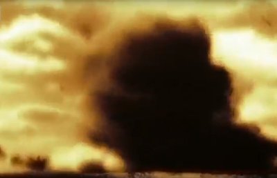 Kadras iš filmo „Raketų pragaras Danenvaldėje“