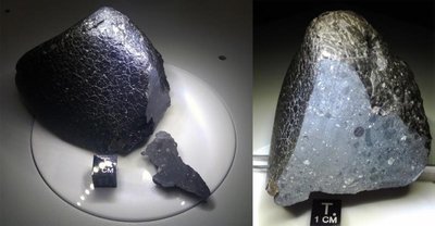 Meteoritas iš Marso. NASA nuotr.