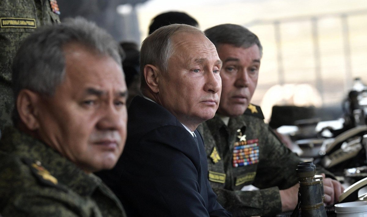 Sergejus Šoigu, Vladimiras Putinas, Valerijus Gerasimovas