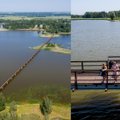 Virš ypatingo ežero – ilgiausias pėsčiųjų tiltas Lietuvoje: tai – viena gražiausių vietų šalyje