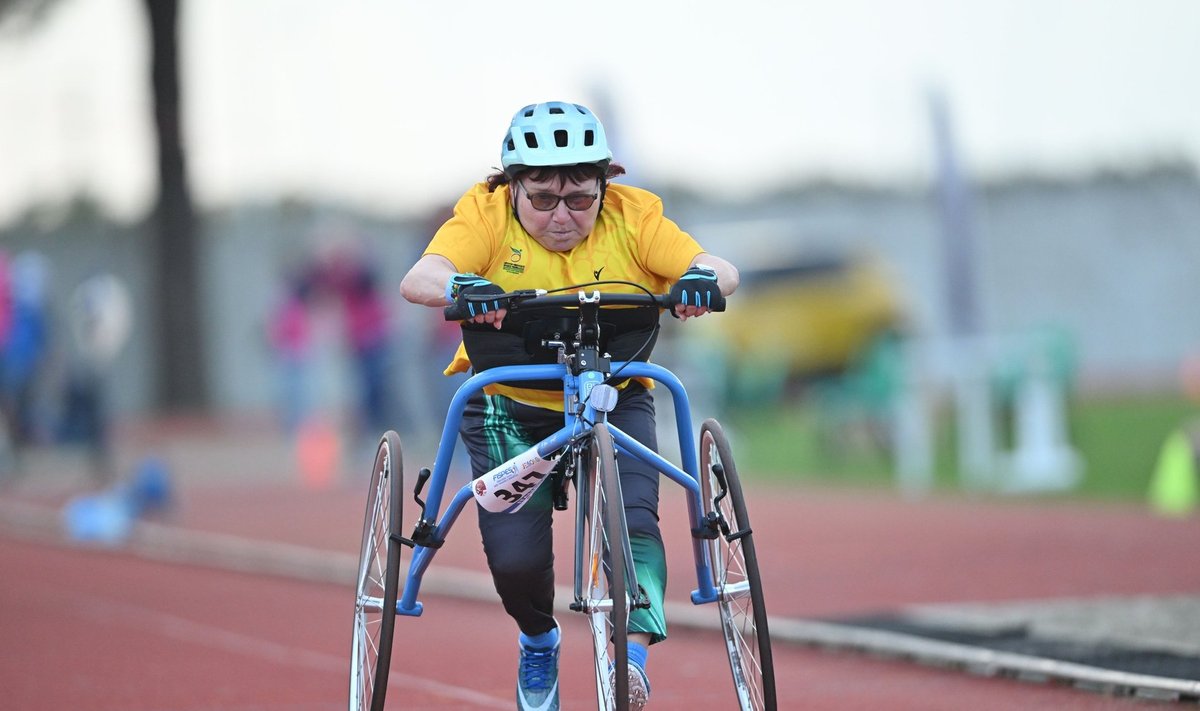 Neįgaliųjų lengvosios atletikos varžybos Italijoje (LNSF nuotr.)