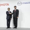 „Mazda“ ir „Toyota“ drauge kurs automobilius