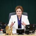 Граужинене пока не намерена уходить с должности председателя Сейма Литвы