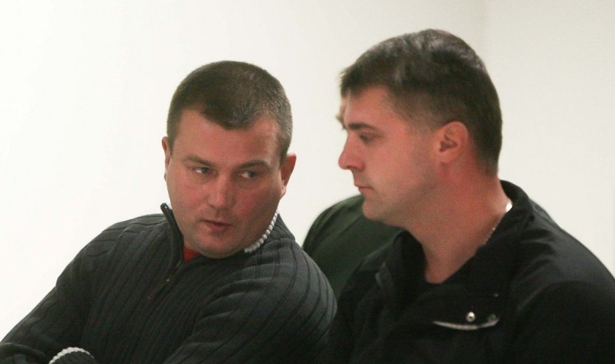Antanas Albertavičius (kairėje) ir Pavelas Boreiša