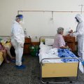 Krizę išgyvenanti Bulgarija svarsto galimybę siųsti COVID-19 pacientus į užsienį
