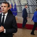 Merkel sako „besigrumianti“ su Macronu dėl politikos klausimų