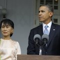 B.Obama: smurtui Birmoje nėra pateisinimo
