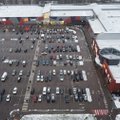 Laikinai uždarytas vienas prekybos centrų Kaune – baiminamasi, kad stogas neatlaikys sniego