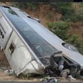 Meksikoje per užsienio turistų autobuso avariją žuvo mažiausiai 12 žmonių