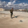 Irake raketomis apšaudyta aviacijos bazė, kur laikoma JAV karių