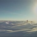 74 dienas pėsčiomis keliavę šiaurės ašigalio tyrėjai pasiekė pasaulio rekordą