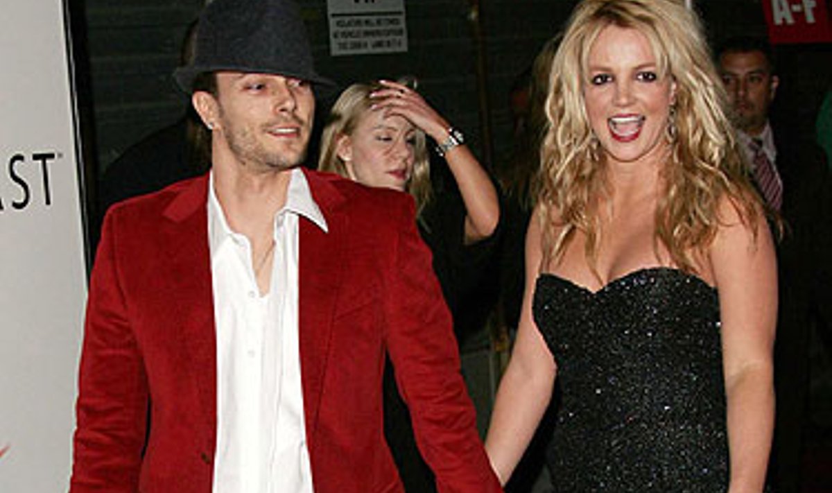 Britney Spears and Kevinas Federline'as 