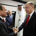 Erdoganas ir Abdel Fattah al Sisi pirmą kartą susitiko Katare