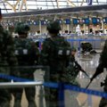 Šanchajaus oro uoste vyrui detonavus sprogstamąjį užtaisą sužeisti keturi žmonės