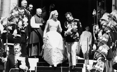 Princo Rainier III ir Grace Kelly vestuvės
