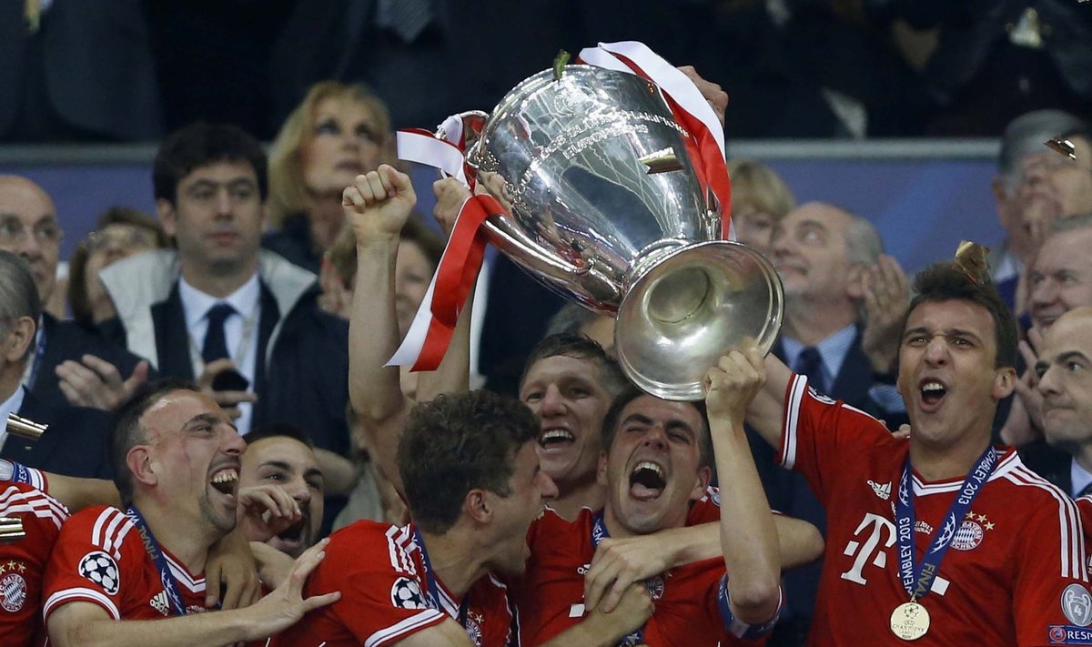 Miuncheno „Bayern“ futbolininkai 2013-2014 metų sezone gins čempionų titulą