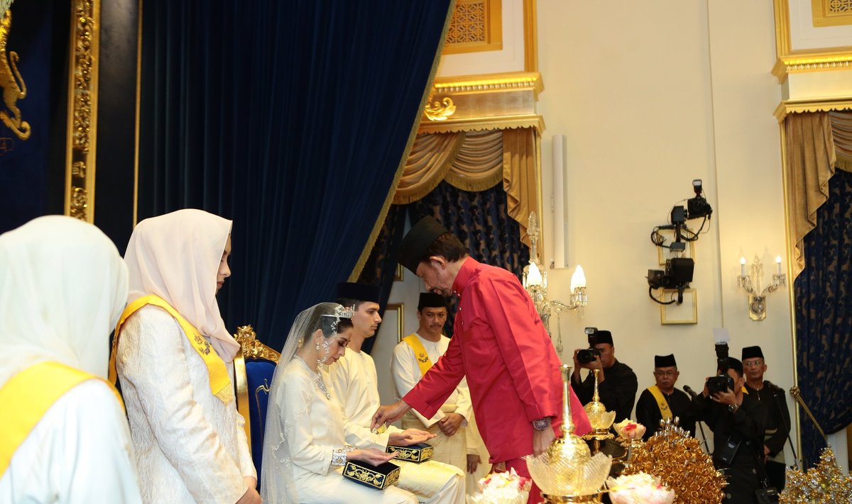 Malaizijos princesės vestuvės