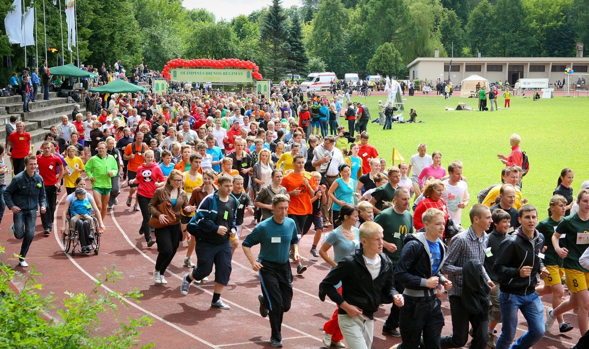 Olimpinės dienos bėgimas