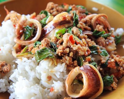 Centrinio Tailando virtuvė