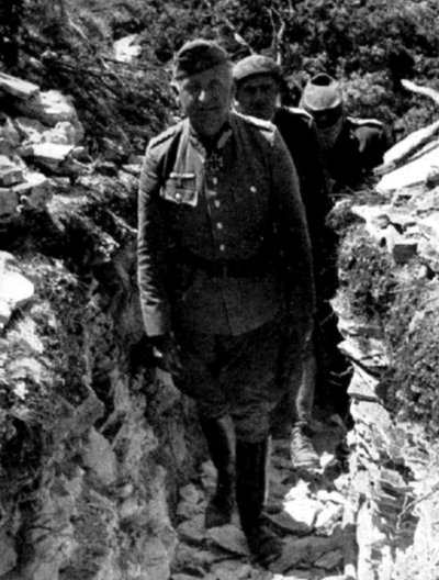 E. von Mansteinas fronto priešakinėse pozicijose