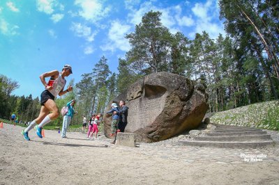 2018 metų bėgimas "Anykščiai – Puntuko akmuo – Anykščiai" / FOTO: Rokas Lukoševičius