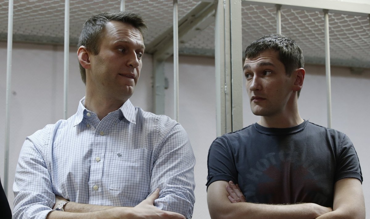 Alexey and Oleg Navalny