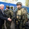 Vokietijos prezidentas atvyko į NATO oro pajėgų bazę Estijoje