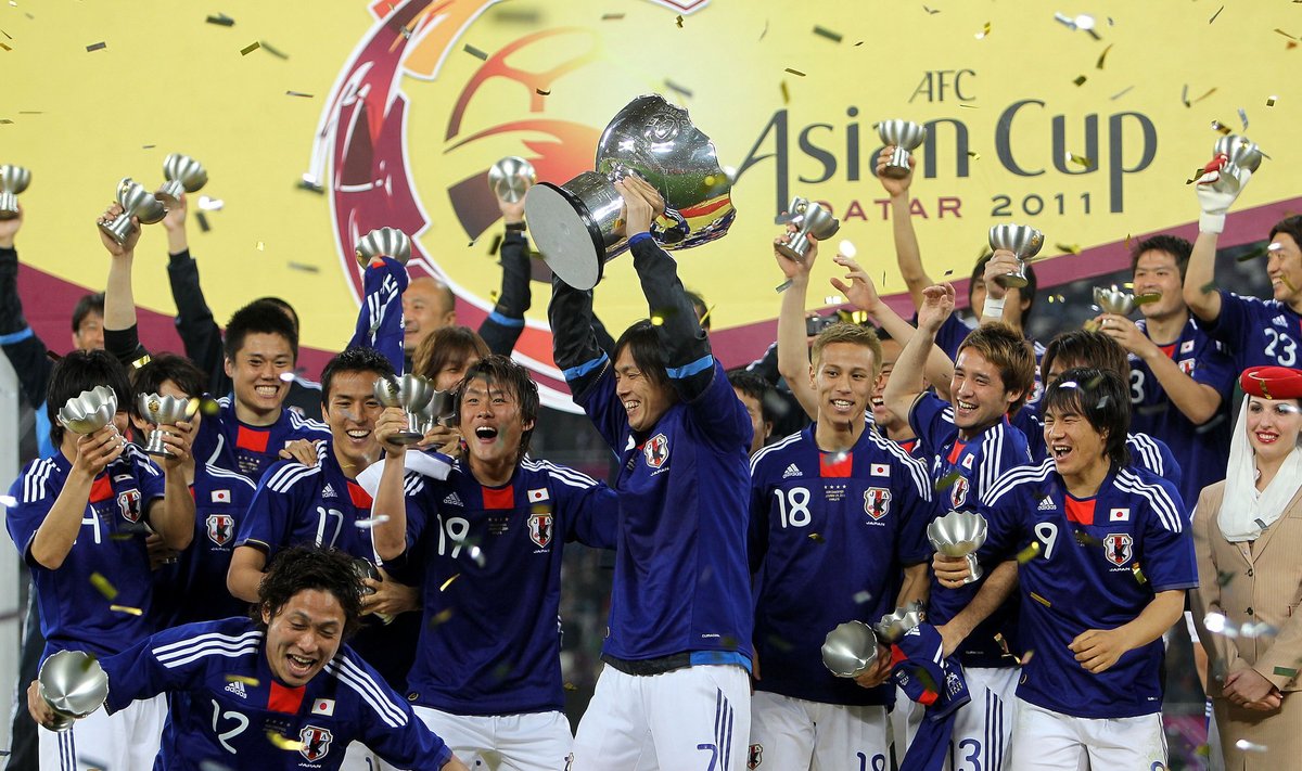 Japonijos futbolininkai – Azijos taurės laimėtojai