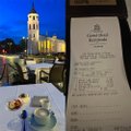 Kavos puodelio Vilniaus centre kaina nustebino kaunietį: pamatęs sąskaitą, negalėjau patikėti