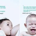 „Dove“ reklama įžeidė viešoje vietoje krūtimi maitinančias mamas