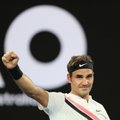 Puikią formą demonstruojantis Federeris pranoko vokietį ir trečiame rate susitiks su prancūzu Gasquetu