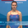 Lietuvos šuolininkė į vandenį pasaulio čempionate liko tarp autsaiderių