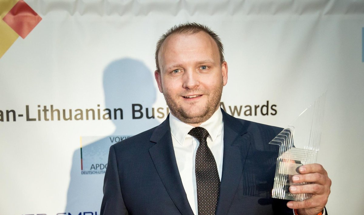 Winner Raimundas Slavinskas, Business Developement Manager AEDILIS